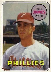 1969 Topps Baseball Cards      477     Jeff James RC